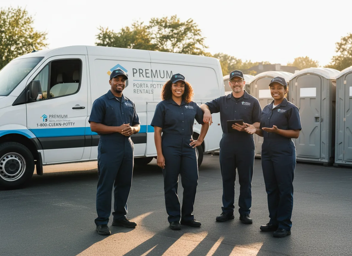 VIP Portable Toilets company in Fairfield, IA